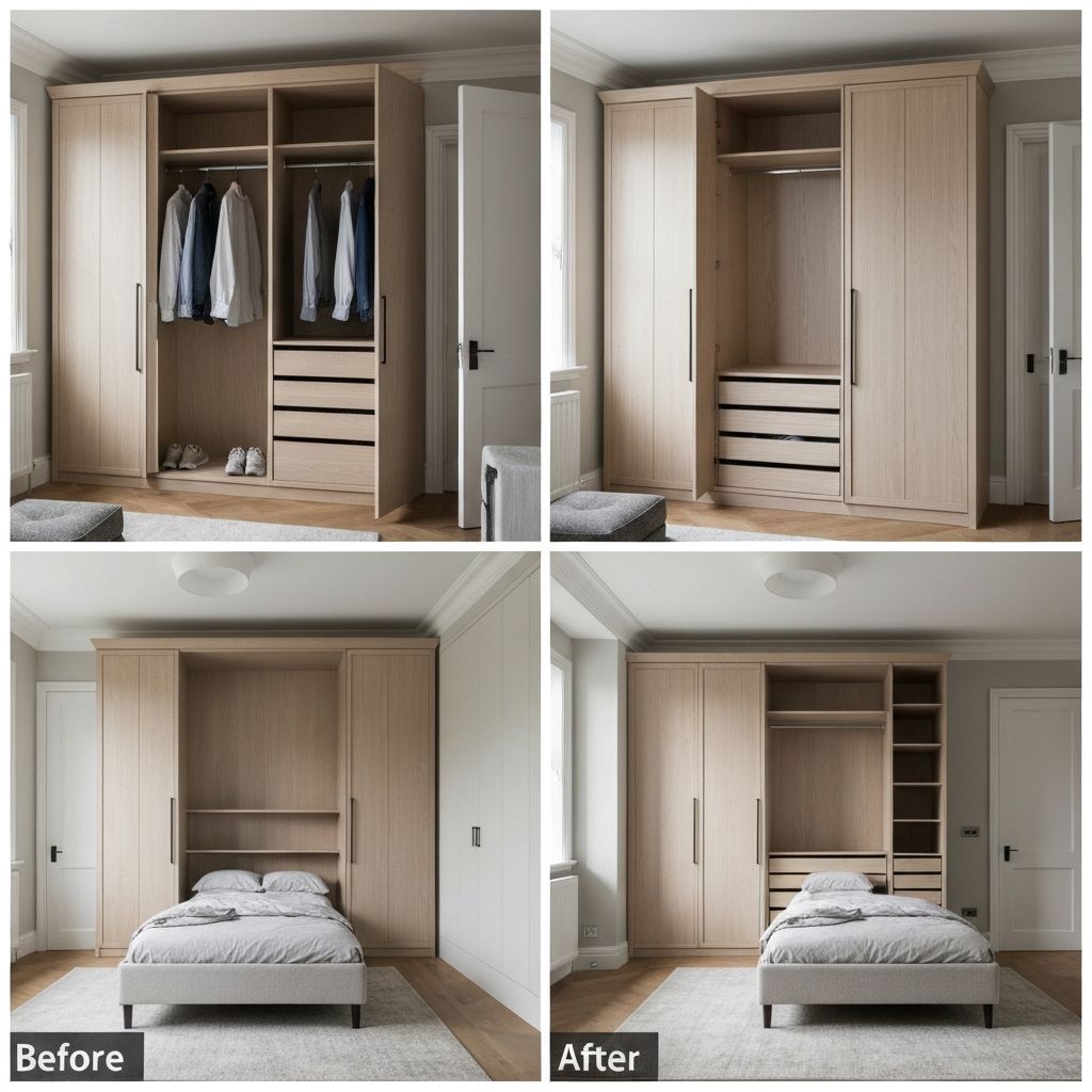 Fitted wardrobe project showcase