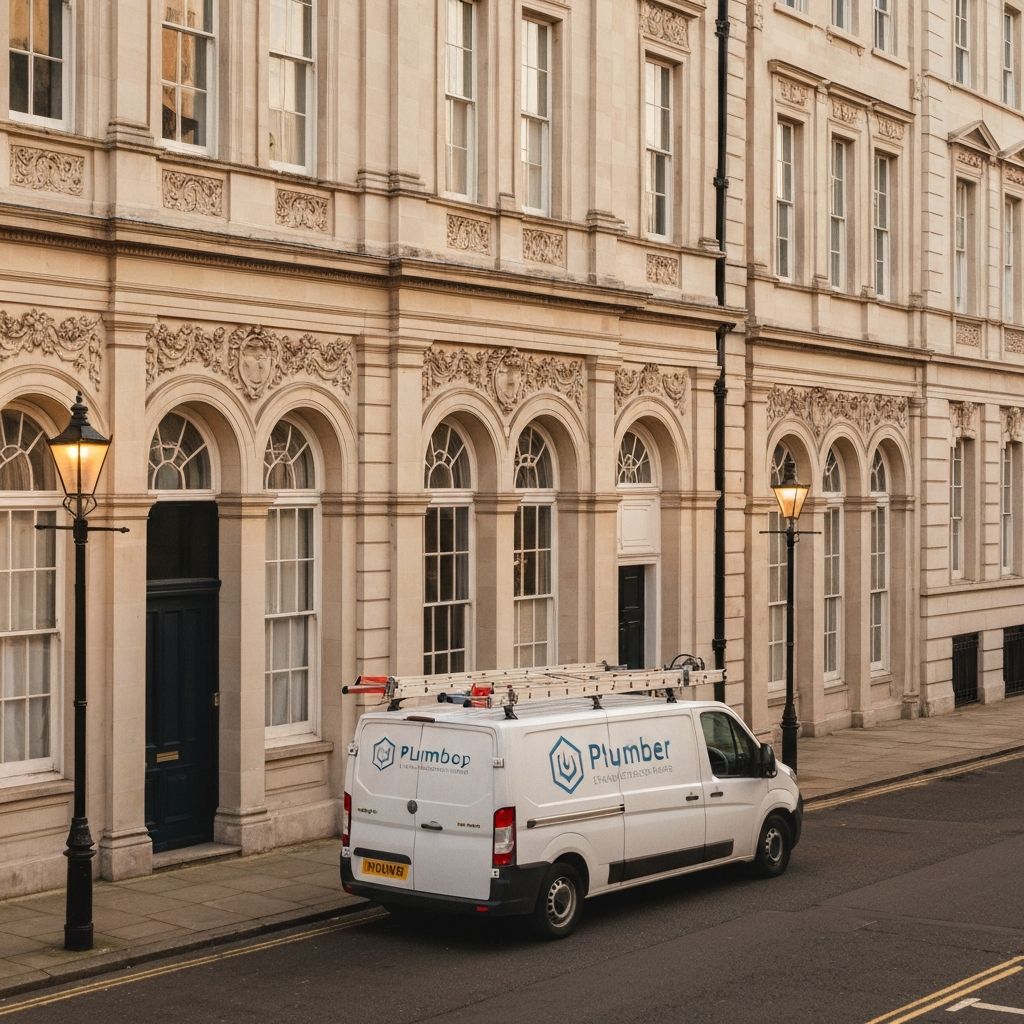 24/7 Emergency Service -- Emergency call-out to a Royal Crescent property, back up and running in two hours